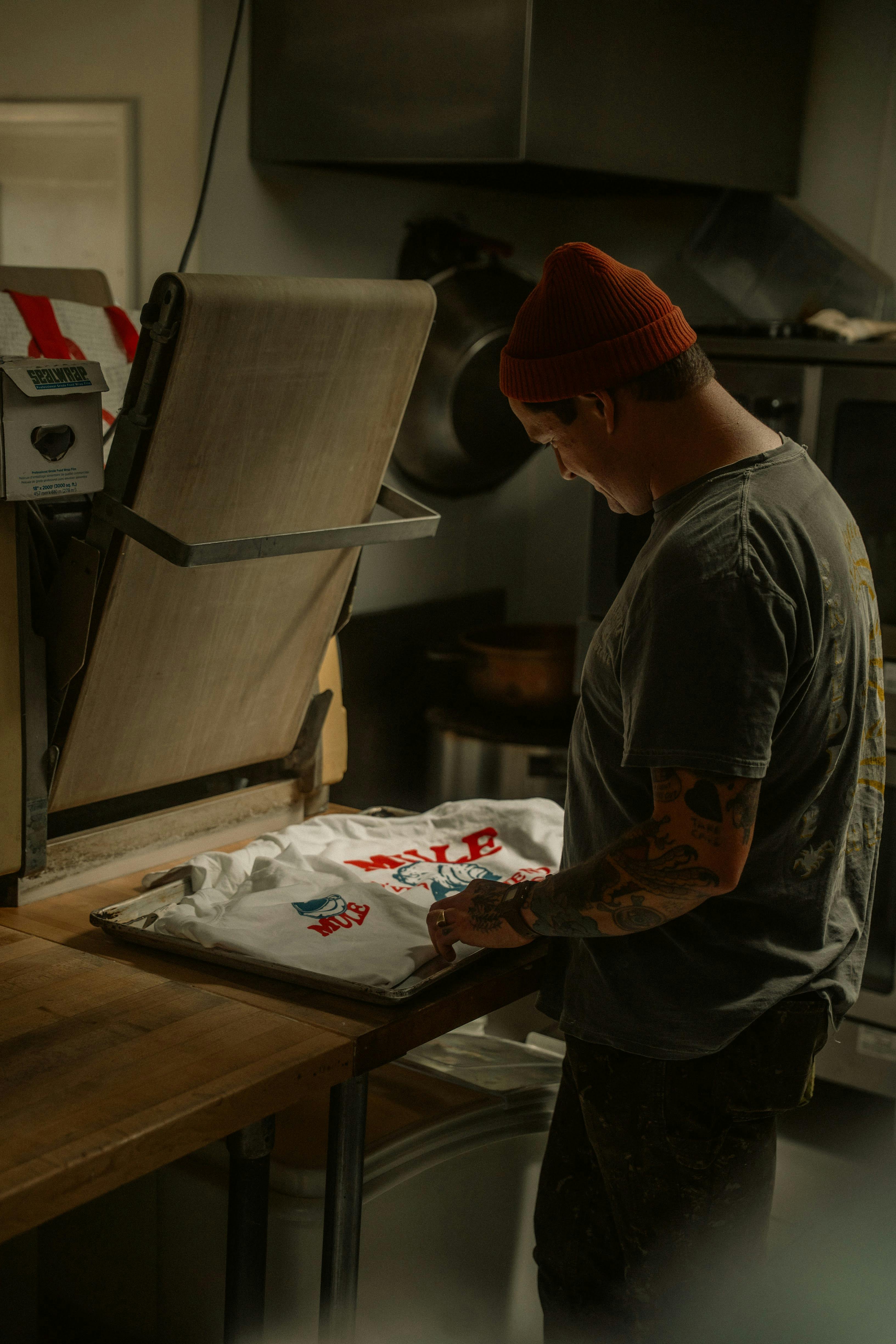 Serigrafía The Crow Clothing